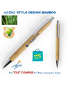STYLO BILLE DESIGN BAMBOU REF 9345 9345 Stylos Bois, carton, recyclé  1,78 €