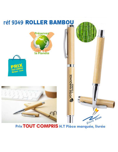 ROLLER BAMBOU REF 9349 9349 Stylos Bois, carton, recyclé  4,08 €