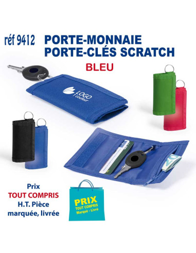 PORTE-MONNAIE PORTE-CLES SCRATCH REF 9412 9412 DIVERS OBJETS PUBLICITAIRES  3,19 €