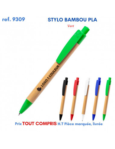 STYLO BAMBOU PLA REF 9309 9309 Stylos plastiques  1,82 €