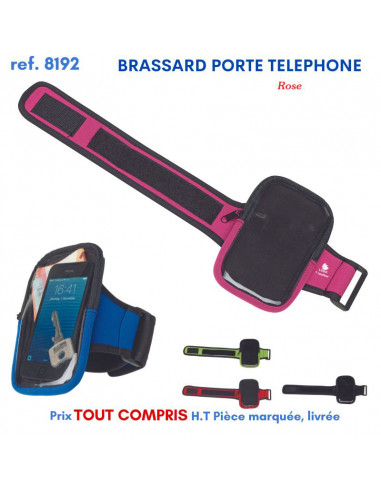 BRASSARD PORTE TELEPHONE REF 8192 8192 RUNNING - MARCHE - MARATHON