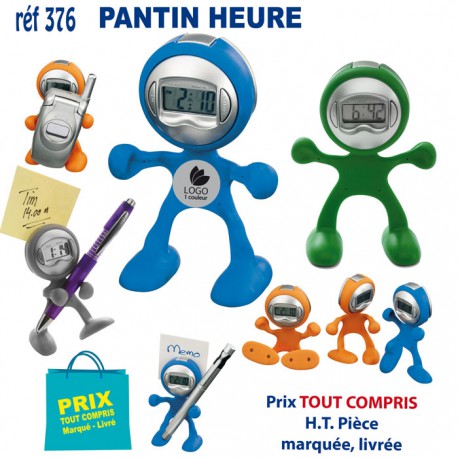 PANTIN HEURE REF 376 376 Pendulette publicitaire  3,51 €